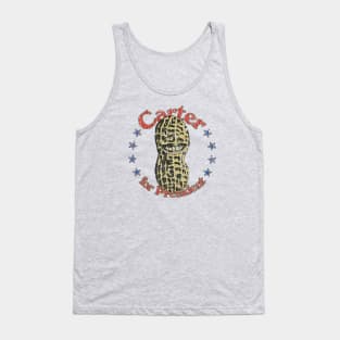 Carter For President Smiling Peanut 1976 Tank Top